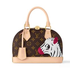Louis Vuitton Alma Bb Monogram Coated Canvas 24Cm M47201