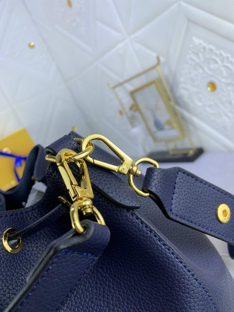 Louis Vuitton Denim Jacquard Textil Petit Noe 28.5Cm M59606 - Image 9