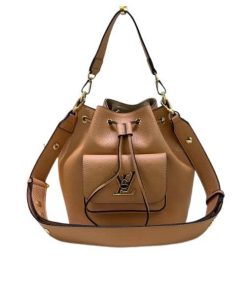 Louis Vuitton Lockme Bucket Brown 23Cm
