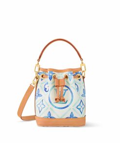 Louis Vuitton Nano Noé Lagoon Blue 16Cm M83620