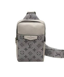 Louis Vuitton Outdoor Sling Bag Grey 21Cm