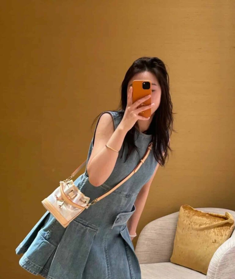 Louis Vuitton Nano Noé Damier Canvas Pistachio 16Cm N40640 - Image 9