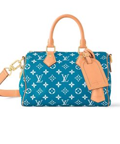 Louis Vuitton Speedy P9 Bandoulière 25 Blue 40Cm M24424