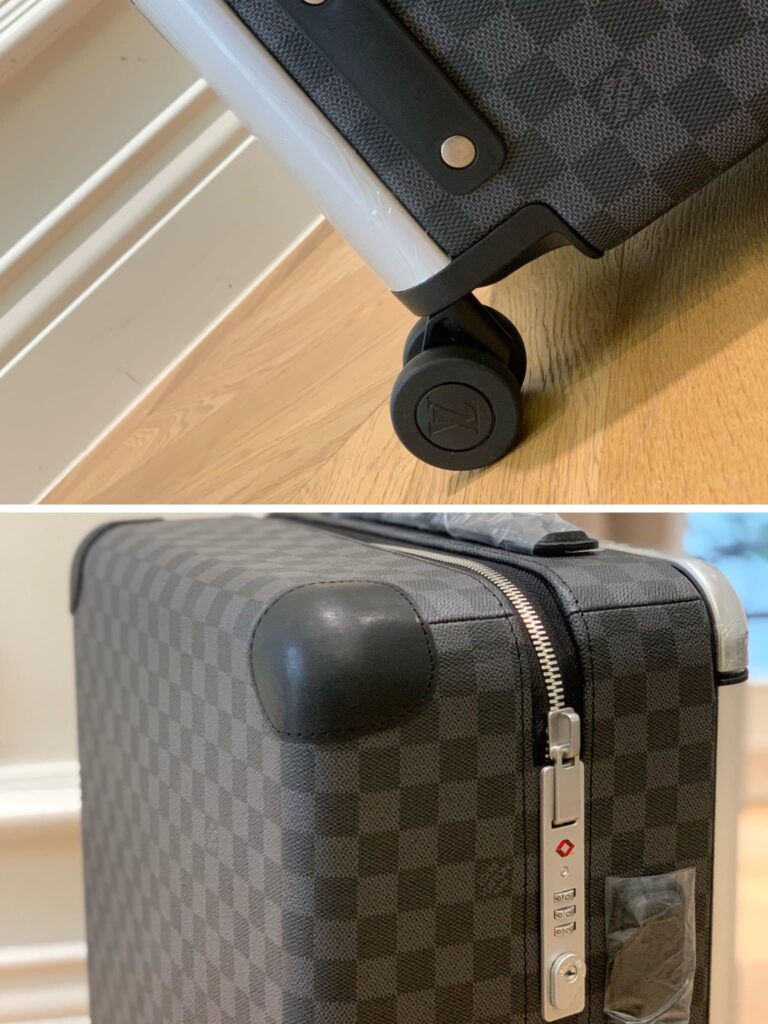 Louis Vuitton Horizon 55 Suitcase Damier Graphite Canvas Black 55Cm N23209 - Image 8