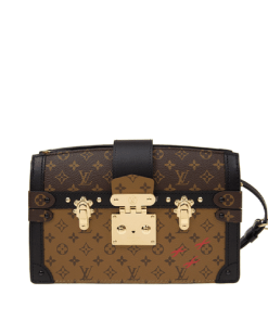 Louis Vuitton Trunk Clutch Monogram Canvas Handbags Brown 20Cm M43596
