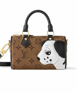 Louis Vuitton Nano Speedy Monogram Reverse Coated Canvas 16Cm M83688