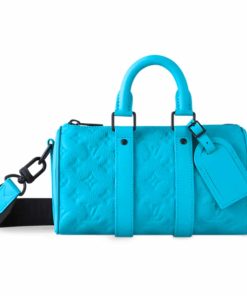 Louis Vuitton Keepall Bandoulière 25 Turquoise 25Cm M11996