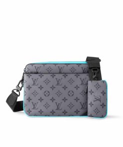 Louis Vuitton Trio Messenger Turquoise 25Cm M69443