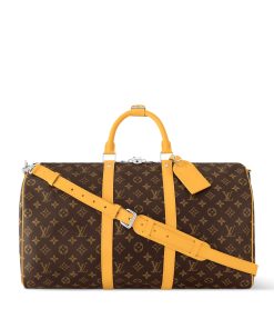 Louis Vuitton Keepall Bandoulière 50 Yellow 50Cm M46771