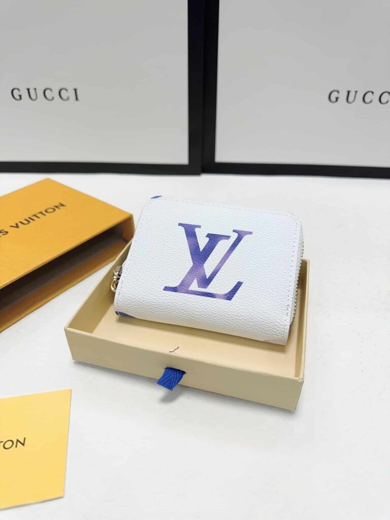 Louis Vuitton Zippy Coin Purse Blue 12Cm M82417 - Image 2