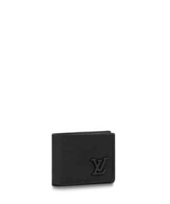 Louis Vuitton Multiple Wallet Black 11Cm M30295