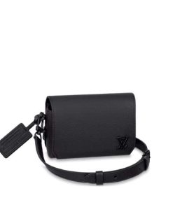 Louis Vuitton Fastline Wearable Wallet Black 17.3Cm M82085