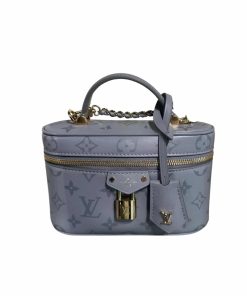 Louis Vuitton Vanity Pm Monogram Gray 14Cm