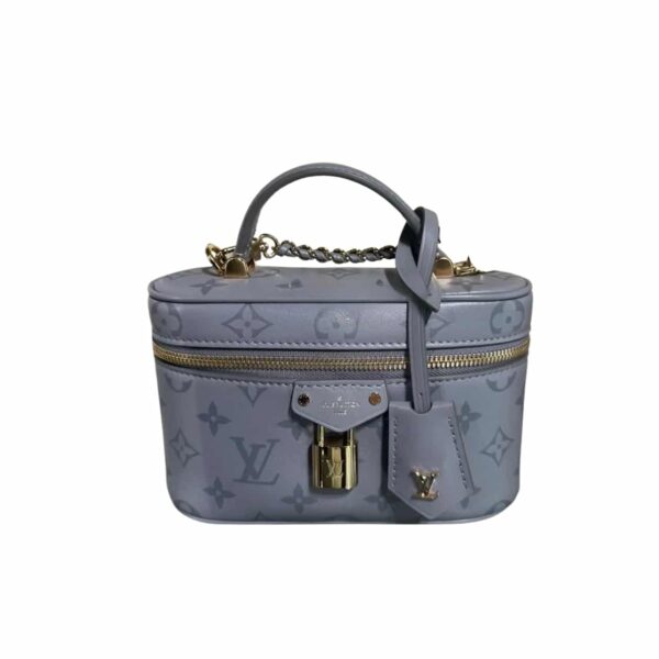 Louis Vuitton Vanity Pm Monogram Gray 14Cm
