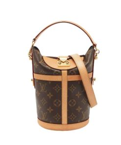 Louis Vuitton Duffle Monogram Brown 22Cm