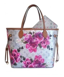 Louis Vuitton Lv Garden Metallic Monogram Neverfull Mm M21352