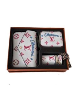 Louis Vuitton Set Of 3 Items Monogram Okinawa Red 18Cm