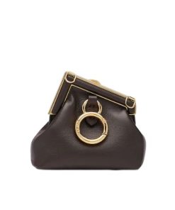 Fendi Nano Fendi First Charm Brown 9Cm 7As051Abvef12G2