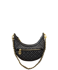 Louis Vuitton Loop Baguette Bag Black And White 23Cm M22591