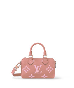 Louis Vuitton Nano Speedy Monogram Canvas Pink 17Cm M81456