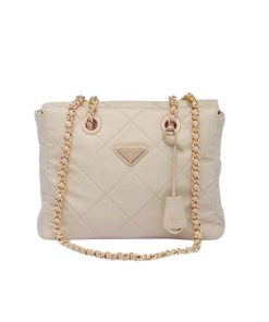 Prada Re Edition 1995 Chaîne Re Nylon Tote Bag Beige 27Cm 1Bg468 2Aos F0F24 V Coo