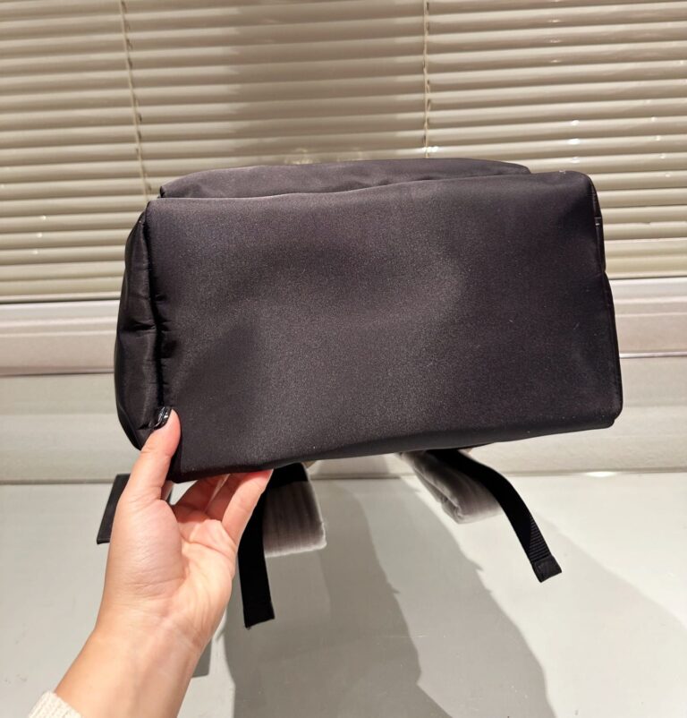 Prada Re Nylon And Saffiano Leather Backpack Black 38Cm 2Vz048 2Dmg F0002 - Image 3