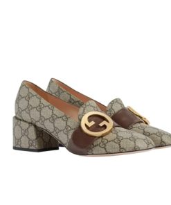 Gucci Women'S Blondie Pump Beige 701711 9I650 9769