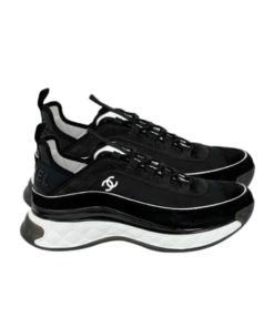 Chanel Women'S Suede Sneaker Black G39072 Y55826 K4284