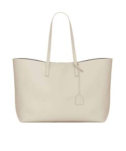 Saint Laurent Shopping Saint Laurent Leather White 33Cm 600281Csv0J9207