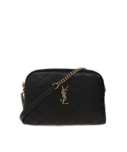 Saint Laurent Gaby Zipped Pouch In Quilted Lambskin 7336671El071000