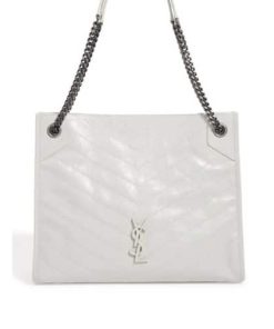Saint Laurent Medium Niki Shopping Bag White 32Cm