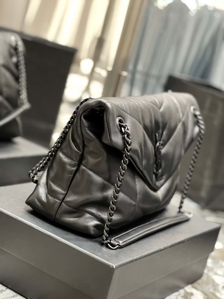 Saint Laurent Puffer Medium Chain Bag In Quilted Lambskin 5774751El081000 - Image 2