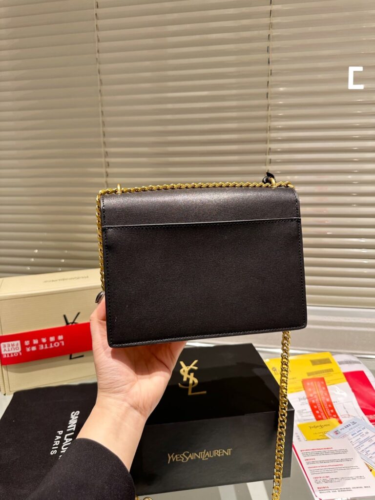 Saint Laurent Sunset Medium Chain Bag In Smooth Leather 442906D42Ew1089 - Image 3