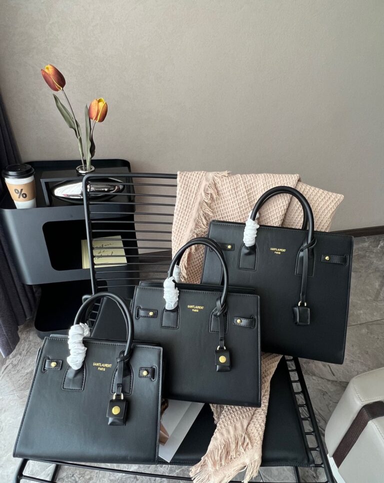 Saint Laurent Sac De Jour Supple Baby In Grained Leather 32Cm Black 717448Dti0W1000 - Image 2