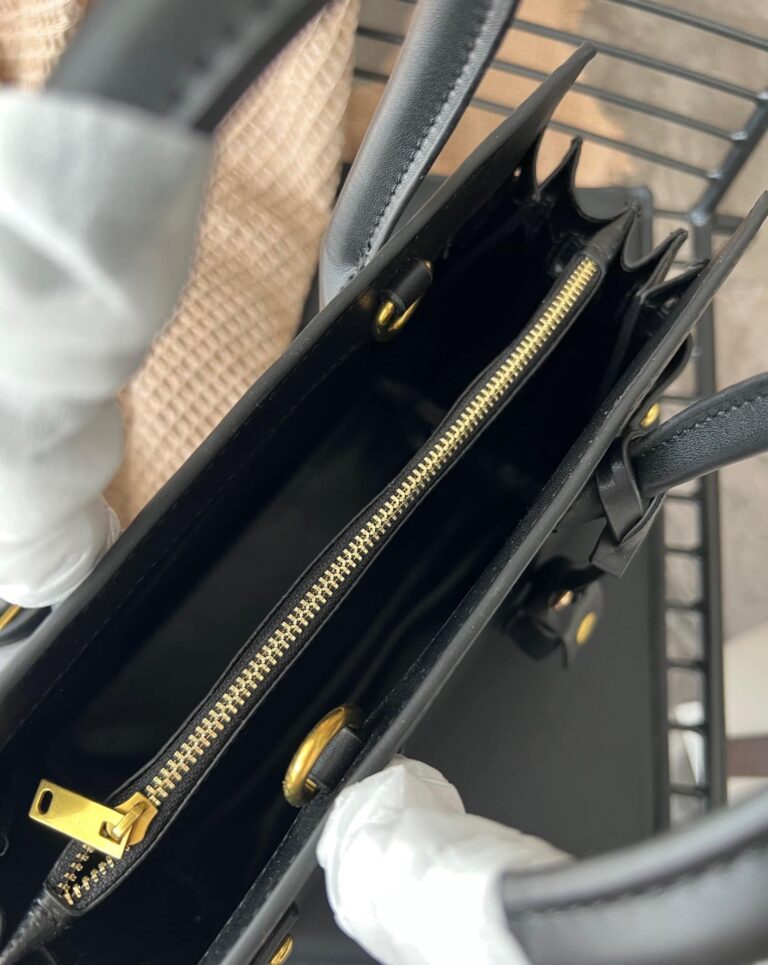 Saint Laurent Sac De Jour Supple Baby In Grained Leather 32Cm Black 717448Dti0W1000 - Image 3