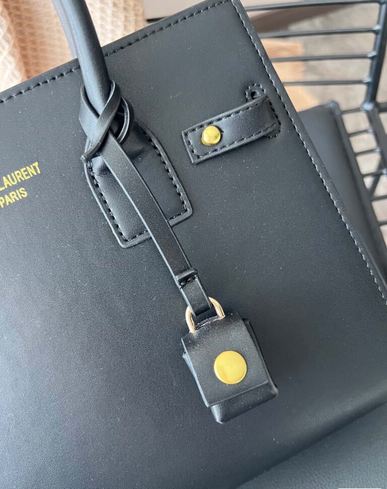 Saint Laurent Sac De Jour Supple Baby In Grained Leather 32Cm Black 717448Dti0W1000 - Image 4