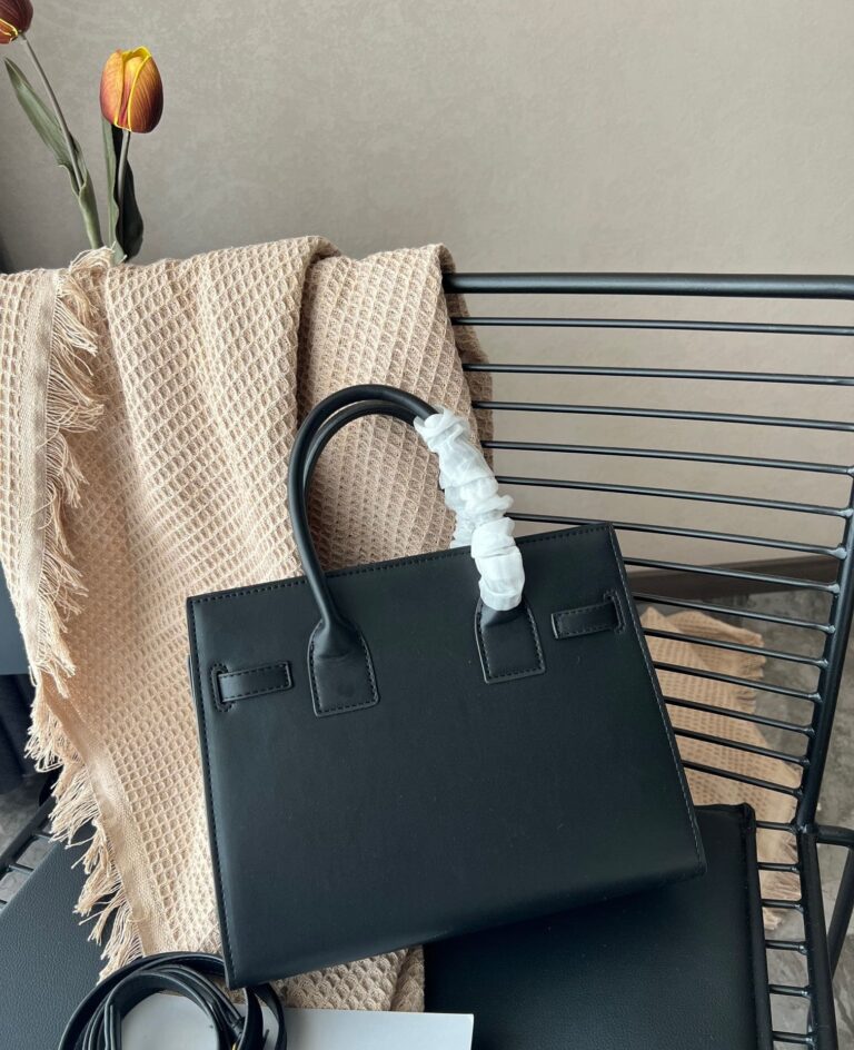 Saint Laurent Sac De Jour Supple Baby In Grained Leather 32Cm Black 717448Dti0W1000 - Image 8