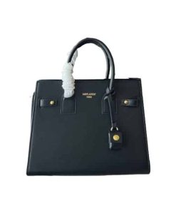 Saint Laurent Sac De Jour Supple Baby In Grained Leather 26Cm Black 717448Dti0W1000