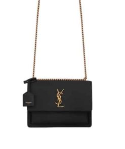 Saint Laurent Sunset Medium Chain Bag In Smooth Leather 22Cm 442906D420W1000