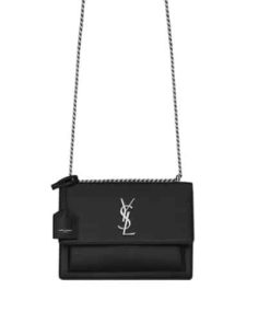 Saint Laurent Sunset Medium Chain Bag In Smooth Leather 22Cm 442906D420N1000
