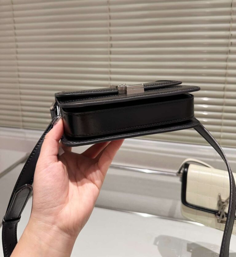 Saint Laurent Small Solferino Satchel Black 18Cm - Image 3