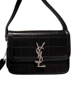 Saint Laurent Small Solferino Satchel Black 18Cm