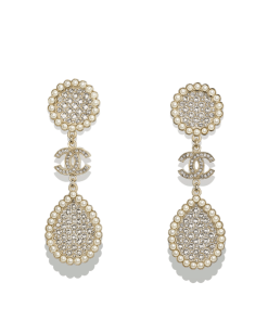 Chanel Cc Earrings