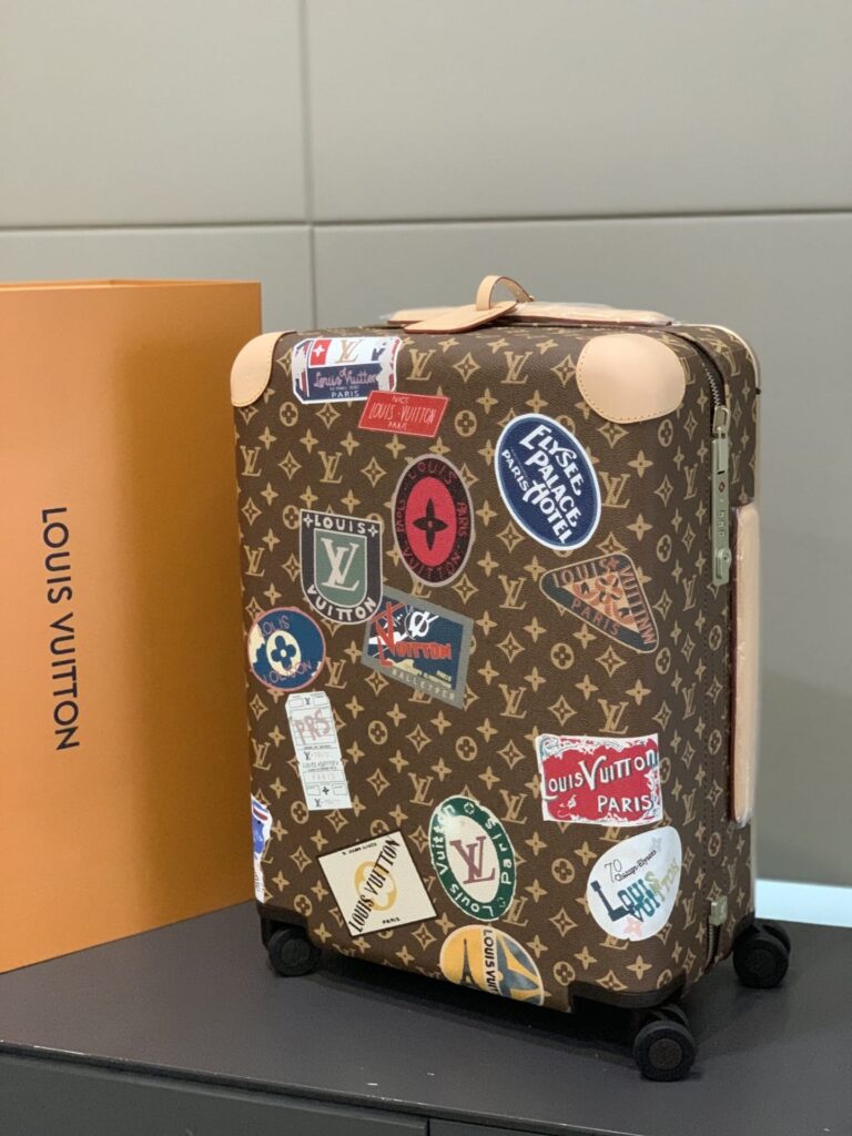 Louis Vuitton Horizon 55 Suitcase Monogram Coated Canvas Sticker Prints 55Cm M24959 - Image 5