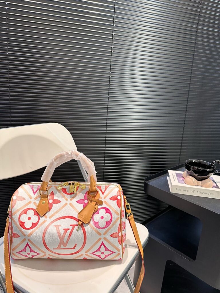 Louis Vuitton Speedy Bandoulière 30 Other Monogram Canvas Coral 30Cm M11209 - Image 9