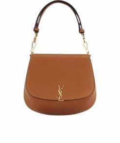 Saint Laurent Voltaire Top Handle In Box Orange 20Cm 8008460Sx0W1000