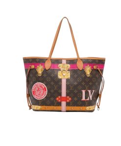 Louis Vuitton Neverfull Summer Trunk Monogram Brown 32Cm
