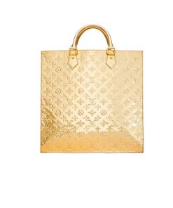 Louis Vuitton Sac Plat Tote Monogram Miroir Gold 36Cm