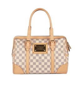 Louis Vuitton Berkeley Damier Azur Canvas Beige 32Cm