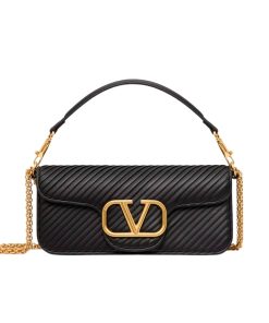 Valentino Garavani Locò Shoulder Bag In Black 27Cm 5W2B0K30Szg 0No
